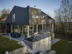 Fensterelemente in Alu-Holz