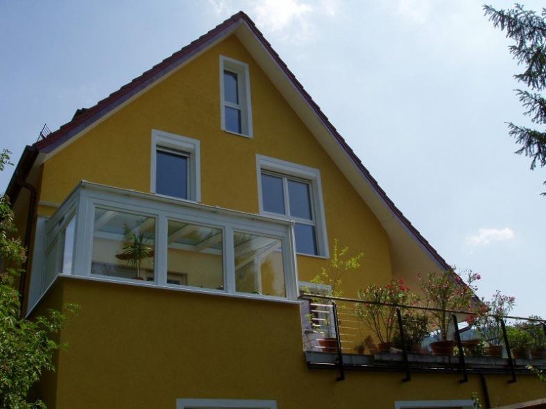 Kunststofffenster mit Vorbaurollladen