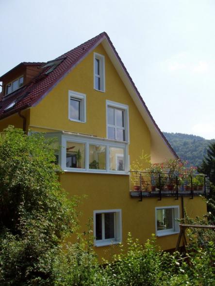 Kunststofffenster weiß mit Unterlicht