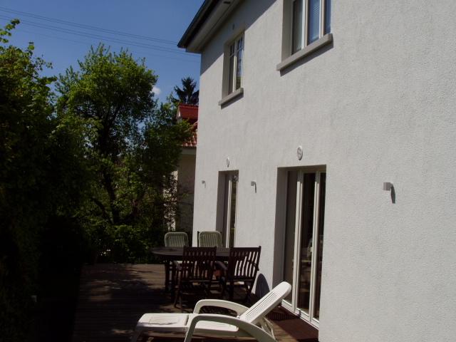 Holz-Balkontüre 3-teilig