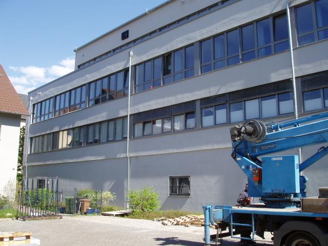 Holz-Alu-Fenster mit Unterlicht