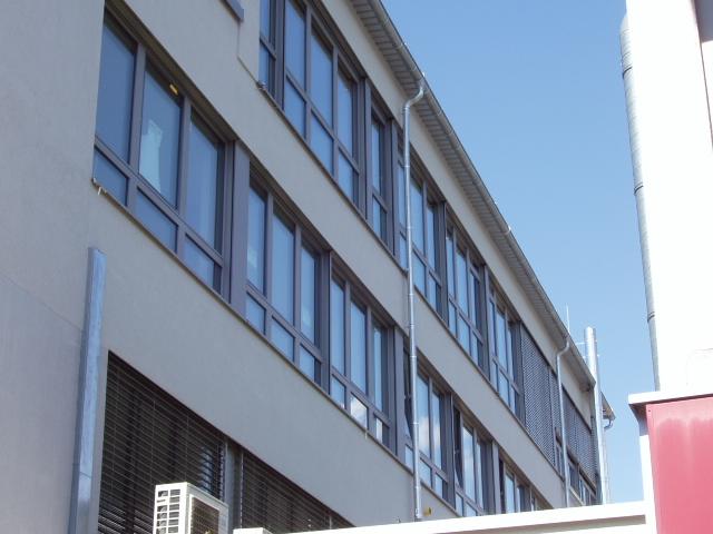 Holz-Alu-Fenster mit Unterlicht