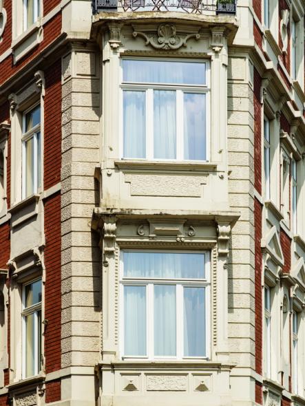 Holzfenster mit Wetterschenkel 