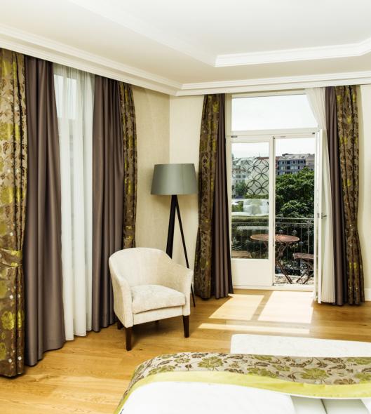 Balkontüre mit Oberlicht, Kiefer weiß 