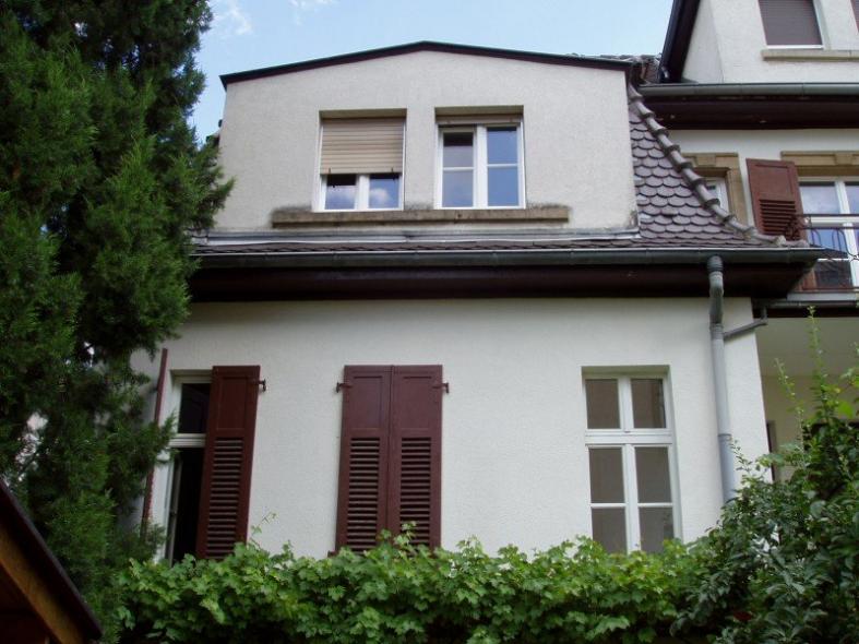 Stulpfenster mit Oberlicht